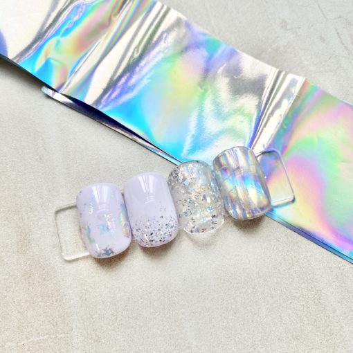 1 Meter Foil-Silver Holographic