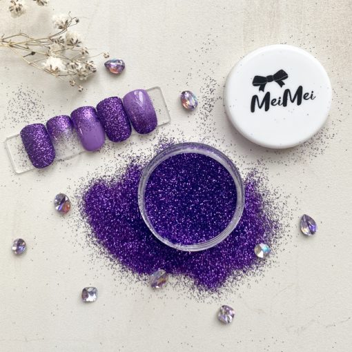 Fine Glitter-Dark Purple
