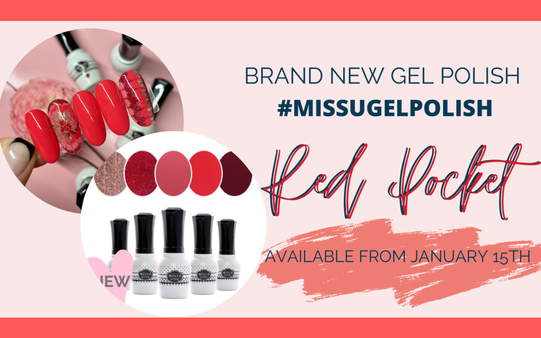 NEW Red Pocket Gel Polish Collection