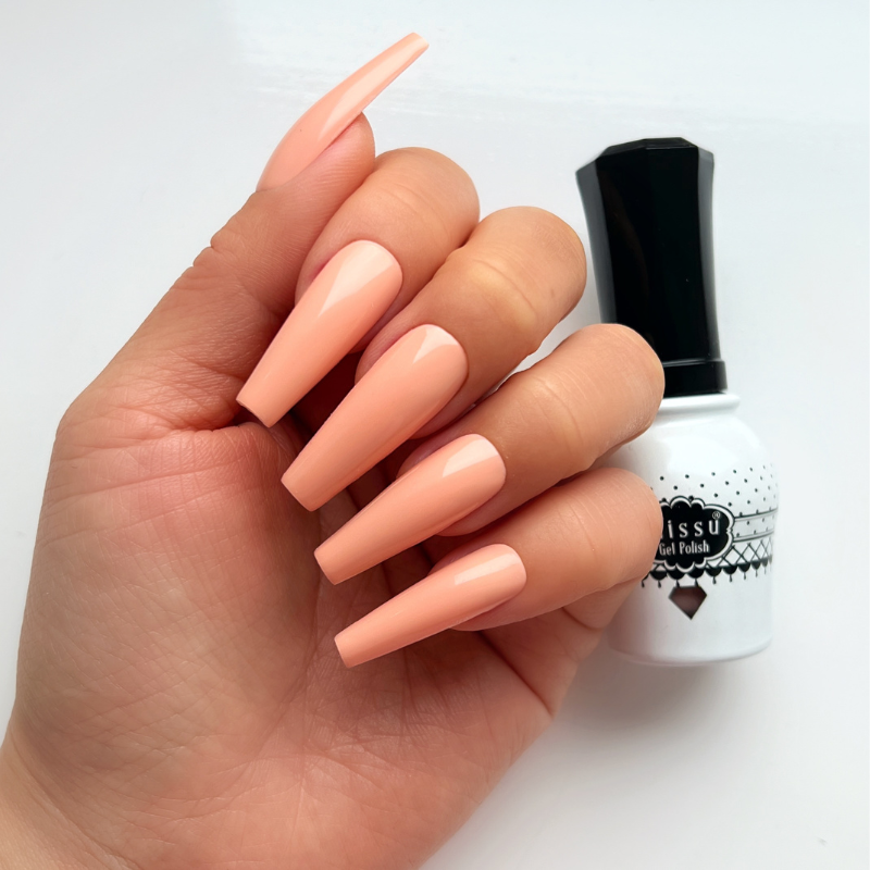 Peach online nail polish